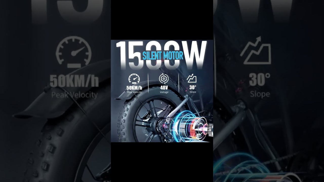 DEEPOWER S7Pro 1500W Off-Road Electric Bike for Adults