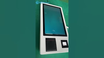Wall-mounted Payment Ordering Machine Display #HDFocus #payment #machine