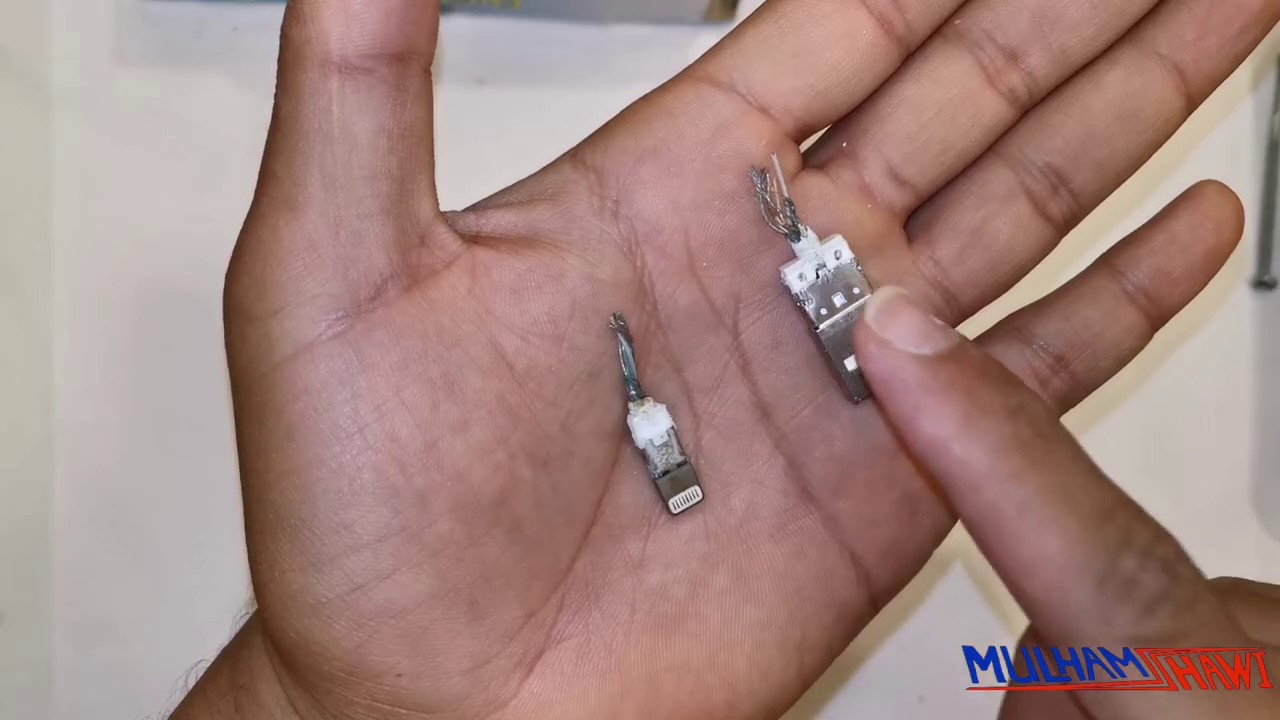 اصلاح كيبل الايفون الاصلي / Fix IPhone Lightning Cable YouTube