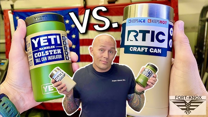 Will RTIC Or Yeti Keep Your Can Of Beer Colder? 1 Hour Temperature