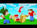 We Found TNT LUCKY BLOCKS In Minecraft!