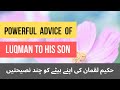 Powerful advice of luqman to his sonadvice of luqman to his sonsurah luqmanfatherly advice