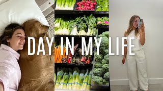 VLOG: cooking at home, new clothes for spring, walking in the park with Brody, etc