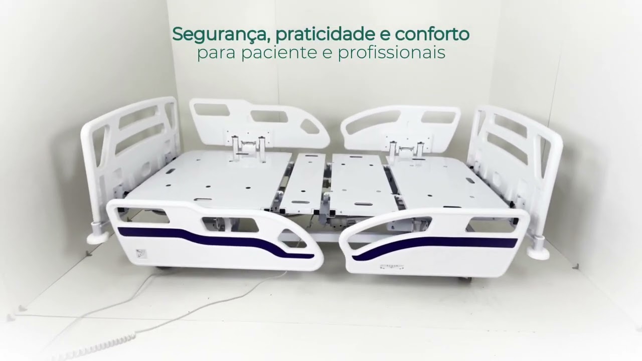 Cama Hospitalar Fowler Elétrica Total Linha Bem-Estar