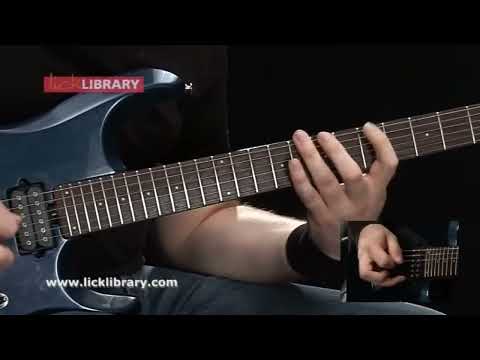 Yngwie Malmsteen Style Quick Licks Guitar Solo Performance by Andy James