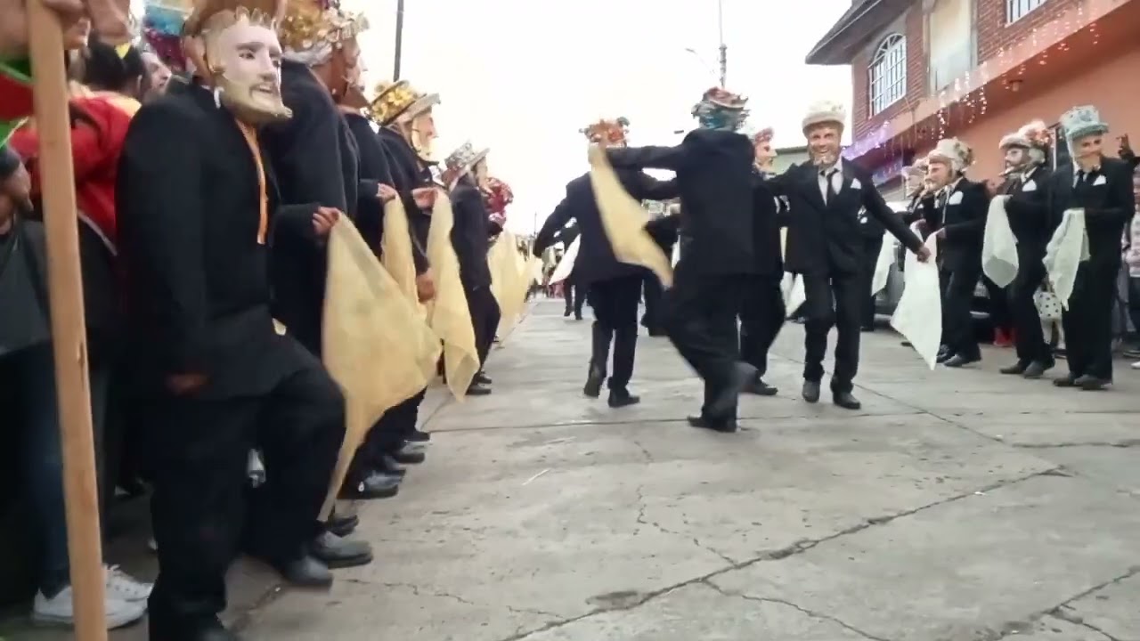 Danza de los Negros de Tingambato Michoacán (25 de diciembre de 2022)