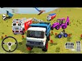 🔵Drive JCB , and Uploading 🪨Stone From Dumper ,Truck #truck​ #jcb​ #tractor​ #dumper​ #games​ 