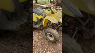2006 ltz 250 barn find!!! Not ran in 16 years #suzuki #atv #quads #barnfind #ltz400