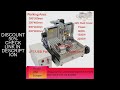 CNC Router 6040 4 Axis 2.2KW Metal 3D Carving Woodworking Machine 3040 USB Port Milling Engraving Ma