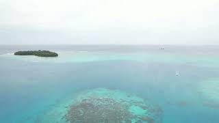 Drone (Aerial) video of Polowat Island located in Polowat Atoll in the Northwest Region, Chuuk State