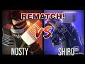 NOSTY VS SHIRO - REMATCH! - SUPER POWER TRAINING SIMULATOR - ROBLOX