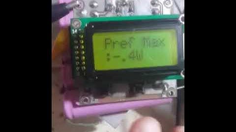 #swr #wattmeter with #alarm in progress.