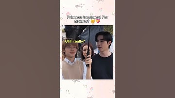 Princess treatment for Nunew?😽💘😱#bl #thaibl #zeenunew #thenextprince #zonzon #shorts