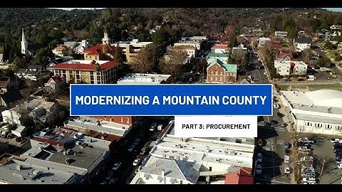 Tuolumne County Increases Engagement and Submittals With OpenGov Procurement