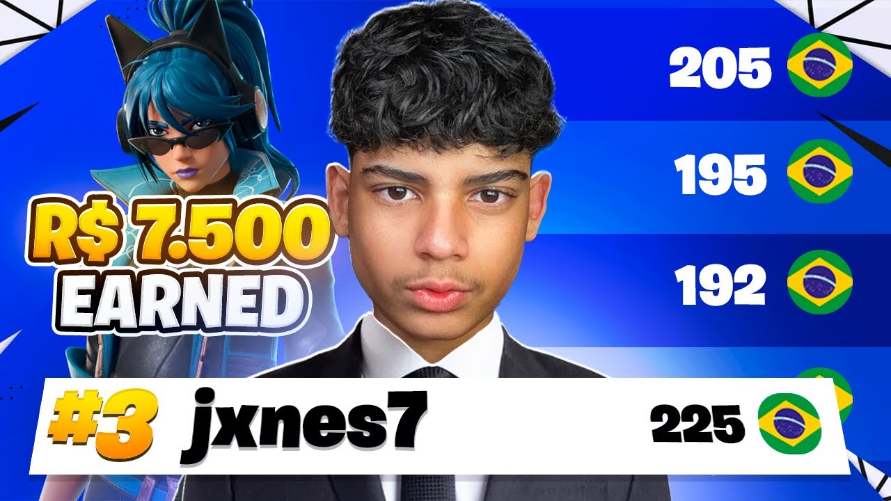 JXNES GANHOU R$ 7.500 NAS CONSOLE CUP FINALS