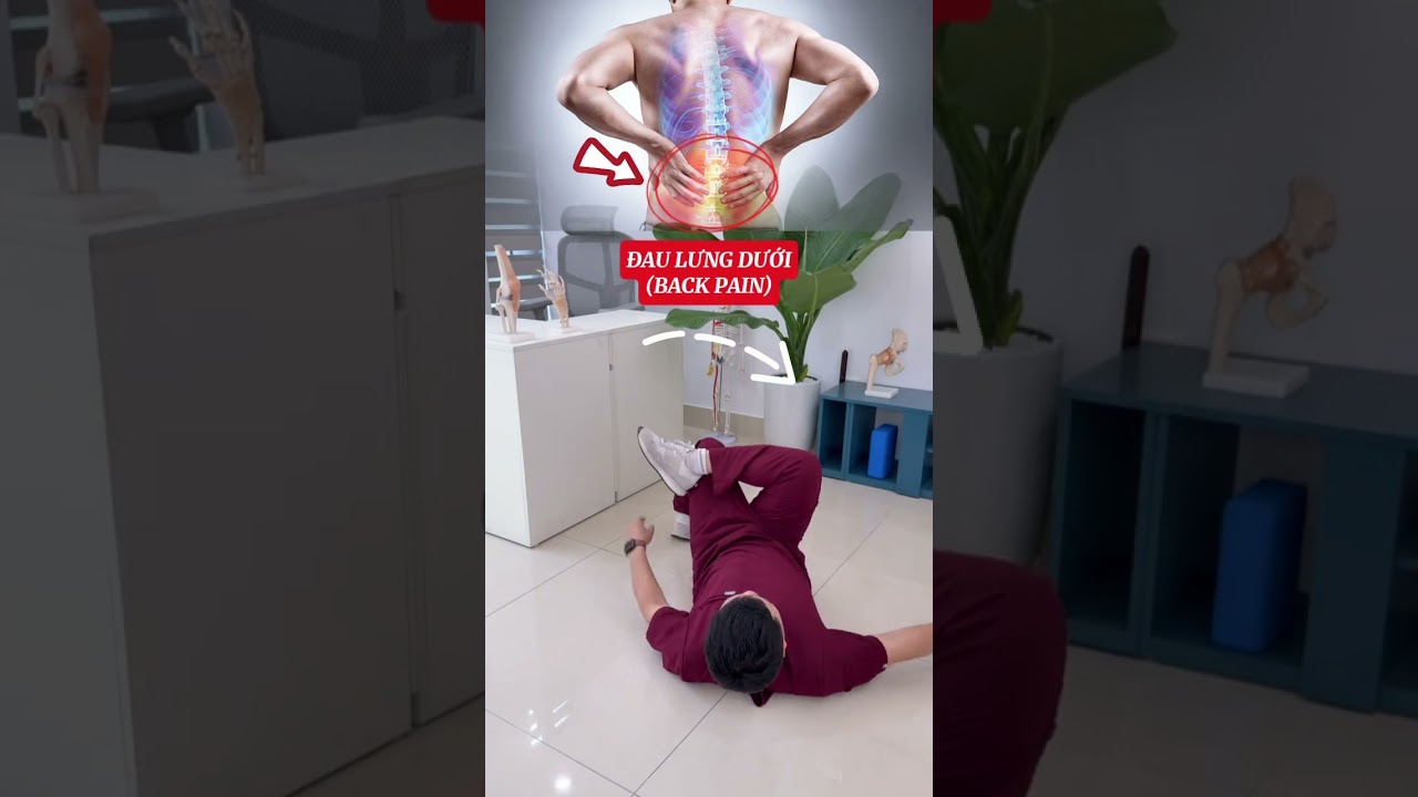 Tập ngay bài tập vùng lưng dưới mà không cần hỗ trợ. Cùng tập theo Sơn nhé! 