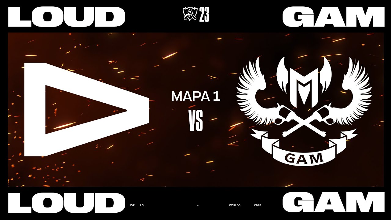 LOUD VS GAM ESPORTS JOGO 1 - MD3, Highlights, Worlds 2023 Play-In