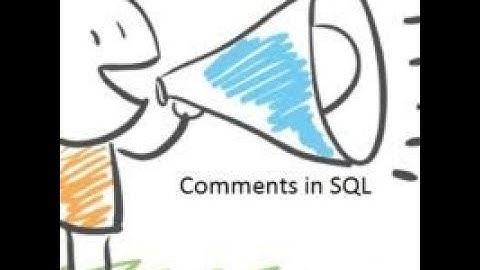 Comments in Oracle  SQL|| Single Line Comment || Multi Line Comment