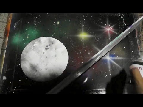 宇宙風景 絵画スプレーアート！F10 宇宙風景 絵画スプレーアート！F10 - メルカリ