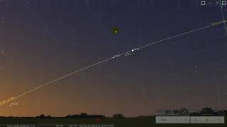 Stellarium #4-- Morning Planet Conjunctions-- March 2020