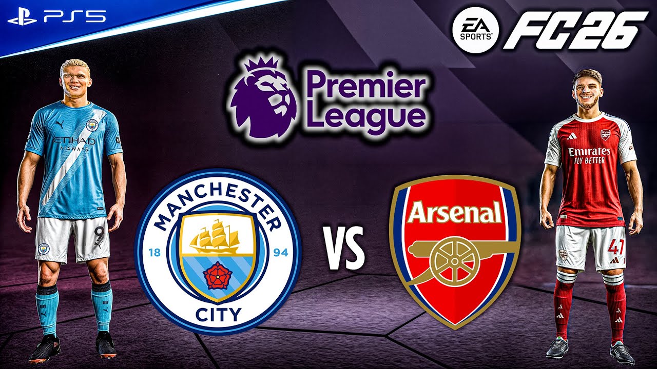 FC 26 - Manchester City vs. Arsenal Ft. Cherki, Gyokeres, | Premier League 25/26 Full Match | [4K60]