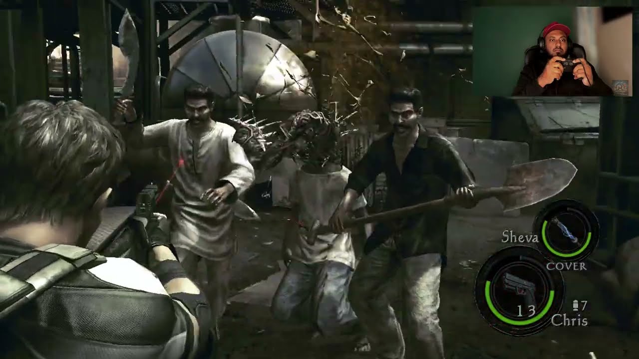 When your partner steals all the Green Herbs 🌿 resident evil 5 gameplay