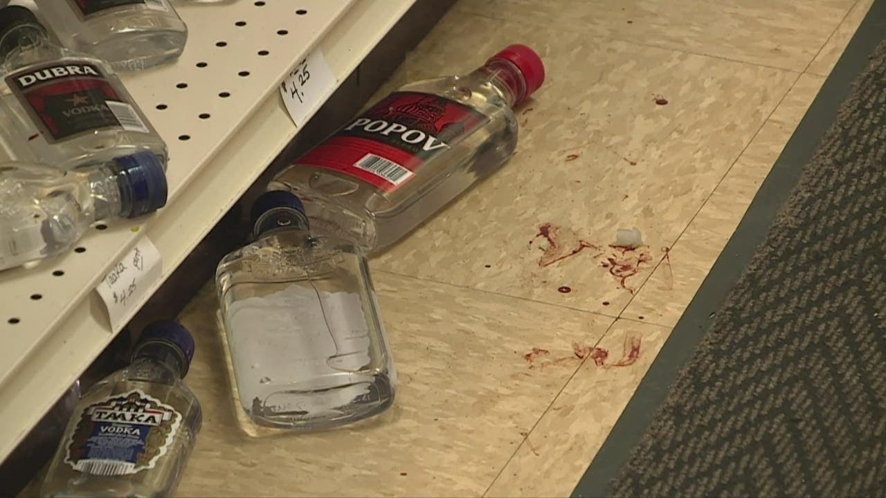 Four arrested after liquor store altercation sends Enfield officer to