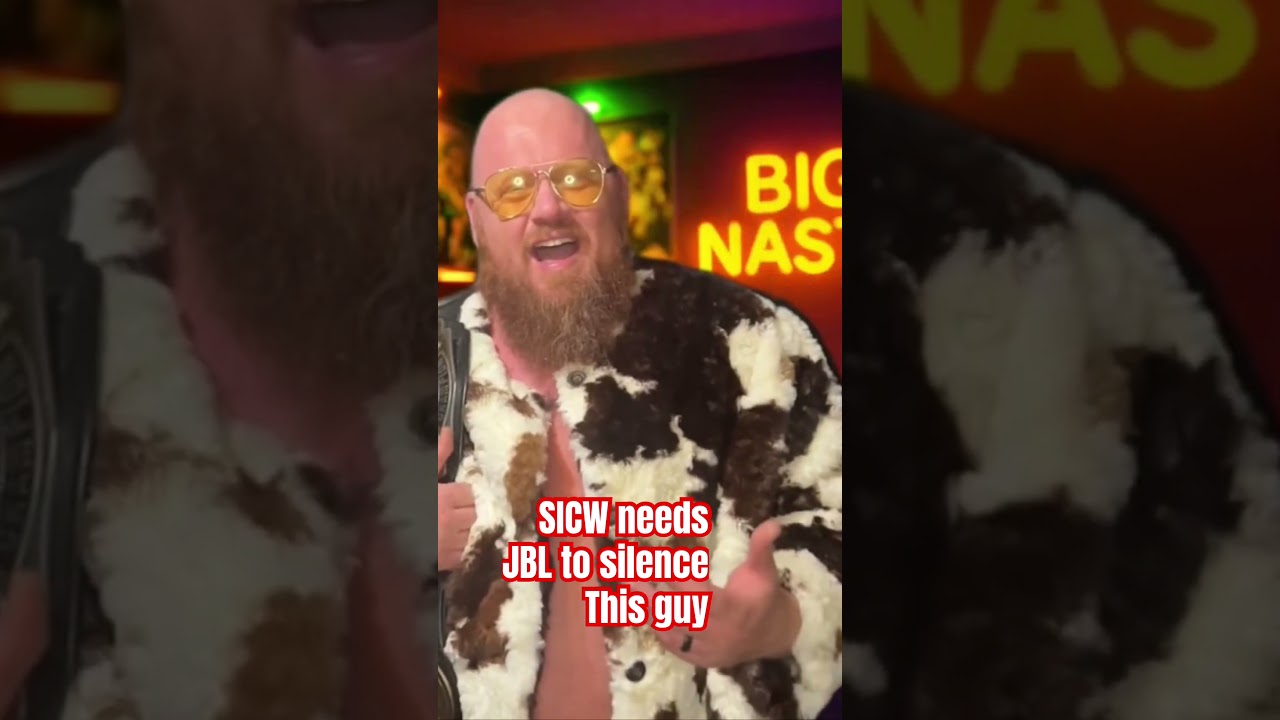 The Self-Proclaimed Sensation Glen Williams running his pie hole