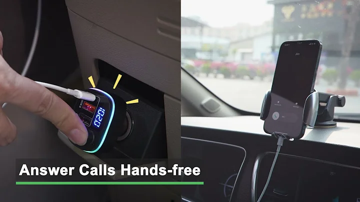 BlitzWolf® BW-BC2 Car bluetooth 5.0 FM Transmitter