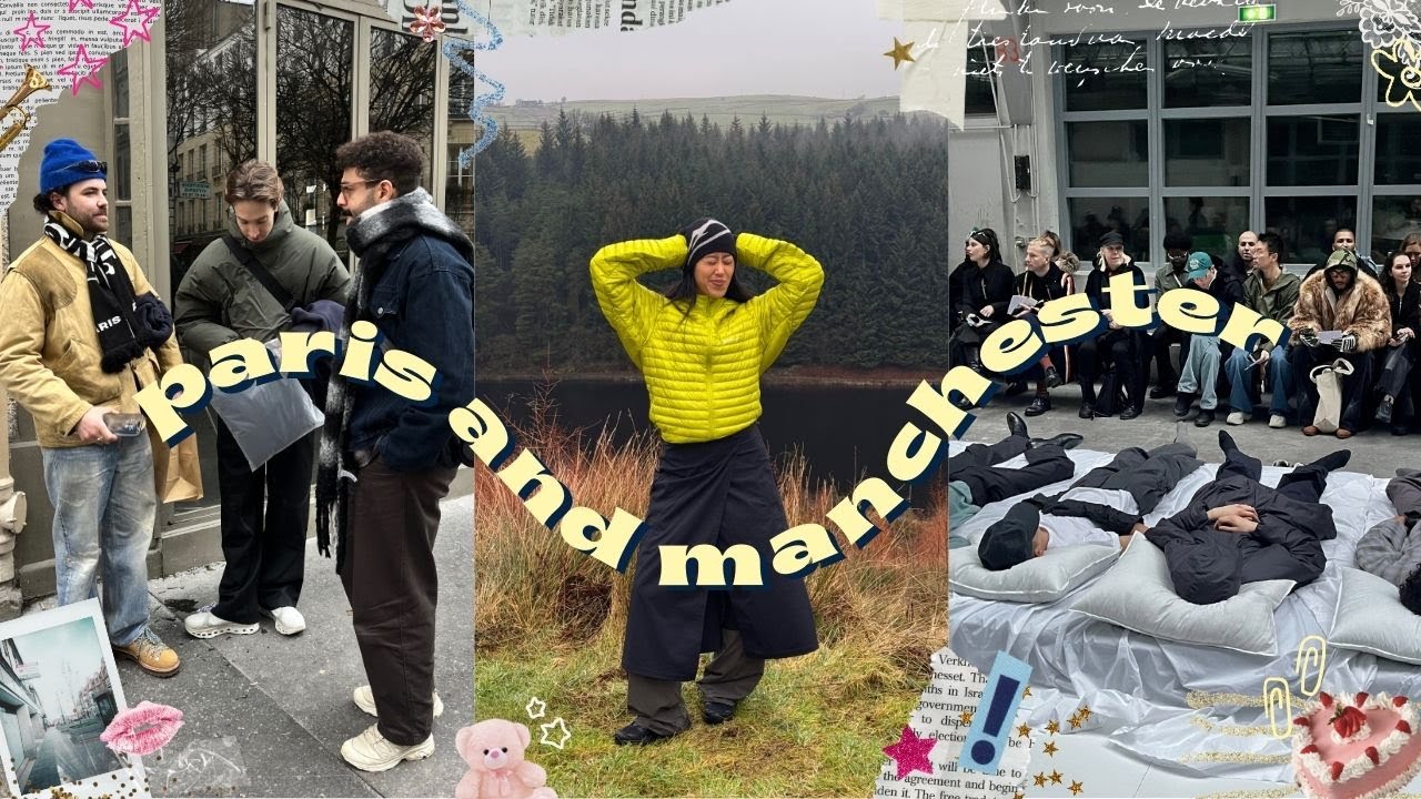 Paris & Manchester ☕🧸 | cafes, grwm, paris fashion week & life updates