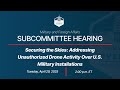 Securing the Skies: Addressing Unauthorized Drone Activity Over U.S. Military Installations