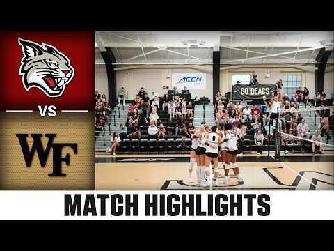 Davidson vs. Wake Forest Match Highlights | 2026 ACC Volleyball