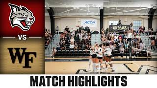 Davidson vs. Wake Forest Match Highlights | 2026 ACC Volleyball