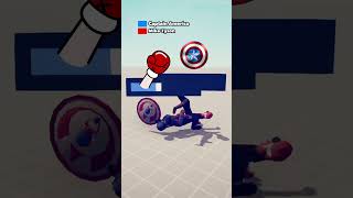 Captain America vs Mike Tyson ⚔️💥| Epic Battle | TABS Simulator #fighting #battle