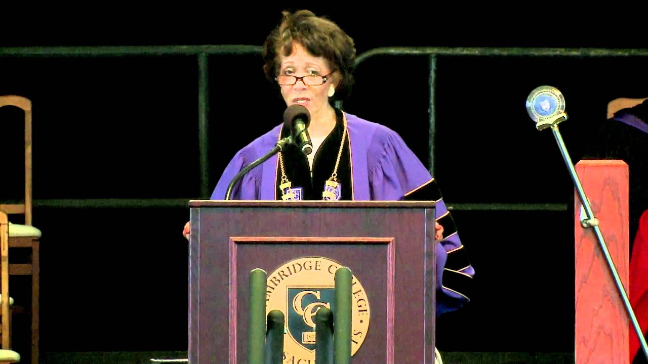 Cambridge College 41st Commencement address by President