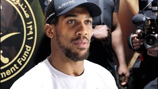 'F****** CLOWNS!' - ANTHONY JOSHUA HITS BACK AT EVERYONE WHO TOLD HIM TO LEAVE TRAINER ROB McCRACKEN