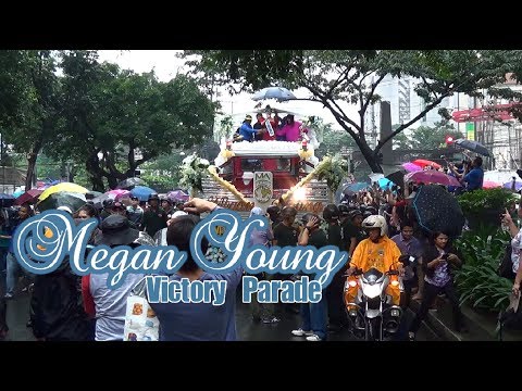 Rain of support for Megan Young