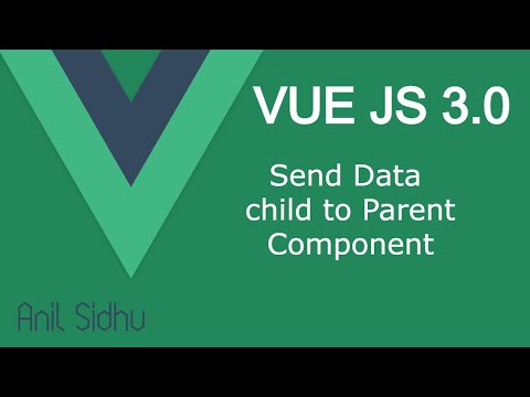 Vue JS 3 tutorial #20 send child to parent data component