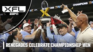 XFL Championship Game Trophy Presentation | XFL on ESPN