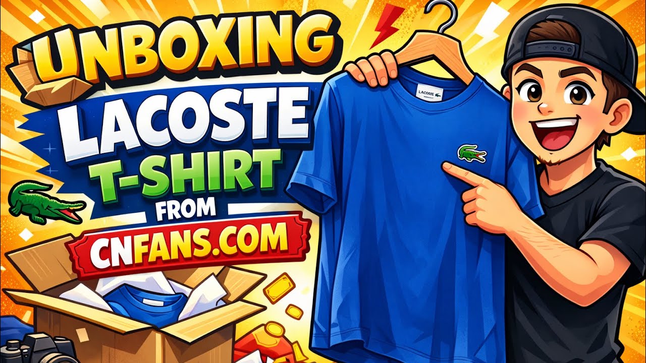 Я заказала футболку Lacoste на CNFans… Вот что пришло | Распаковка и обзор 💙😳👀👕 