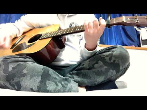 「Henceforth」新年1発目に大好きな曲をアコギで弾き語りしたよ！😆初心者です！イシガメの弾き語りシリーズPart17