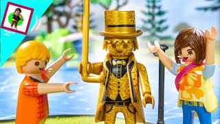 Playmobil Film 'Wird der goldene Mann lachen?' Familie Jansen / Kinderfilm / Kinderserie