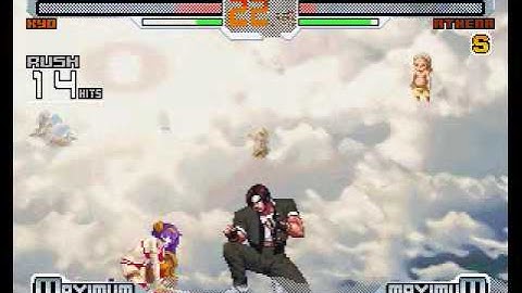 SVC Chaos: Kyo vs Athena + Ending (Japanese)