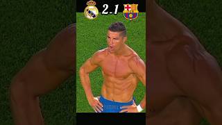 Real Madrid vs Barcelona supercopa semi final 2017/18 #football #ronaldo #siuuuuu ⚽🔥 #shorts
