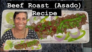 Beef Roast Recipe (Asado)… #beefroastrecipe #beefrecipe #beefroast #asad #lovecooking #goan #recipes