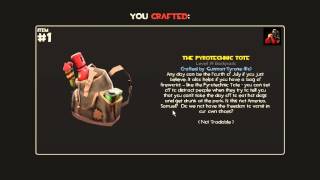 Team Fortress 2 -Hat craft fail