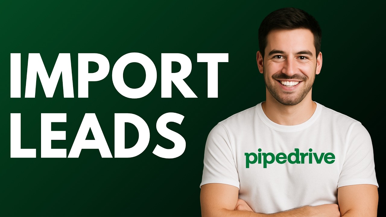 How to Import Leads in Pipedrive [QUICK GUIDE] - YouTube