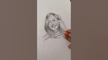 My Pencil Drawing Process Start To Finish Realism Portrait Charcoaldrawing Youtubeshorts 