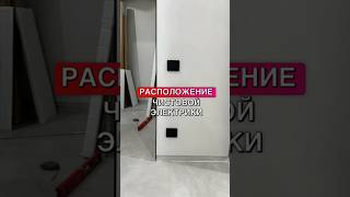 Как правильно расположить чистовую электрику? #новостройки #ремонт  #дизайнпроект #ремонтподключ