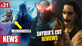 First Snyder’s Cut Reviews, Design of Mechagodzilla, Mortal Kombat, Venom 2 &amp; More | MOVIE NEWS